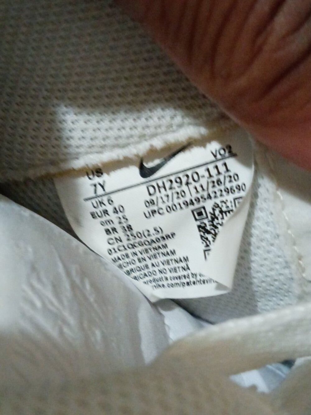 Nike Air Force 1 Triple White GS Sneakers Shoes DH2920-111 | Youth Size 7Y - Picture 2 of 14